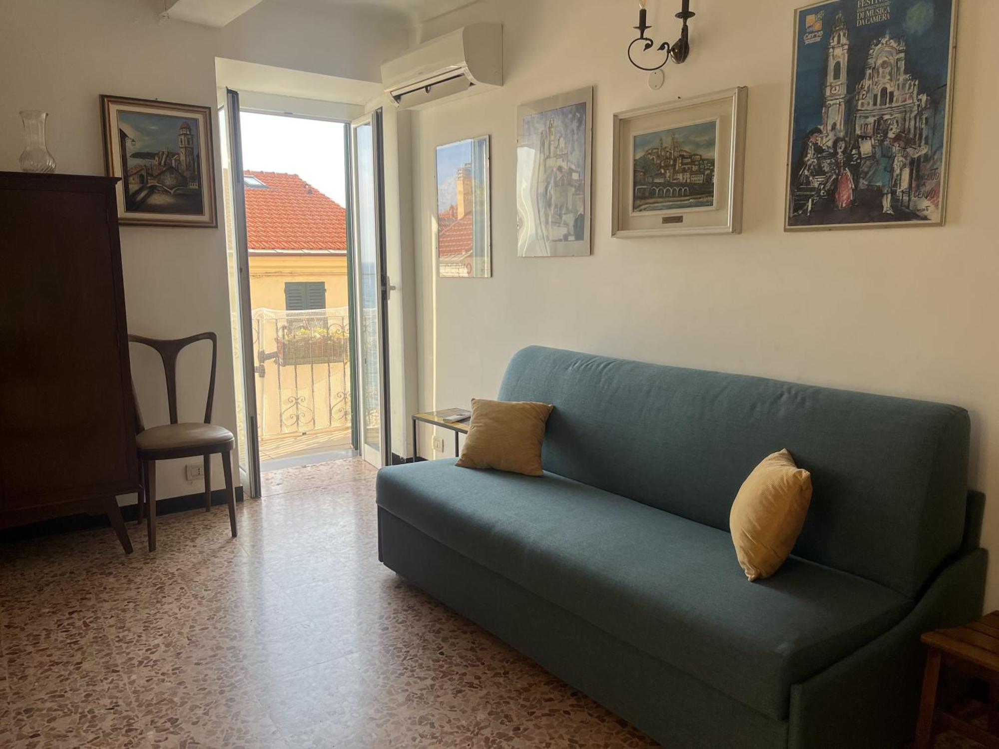 Casa Del Sole Affacciato Sul Mare Apartment Cervo Luaran gambar